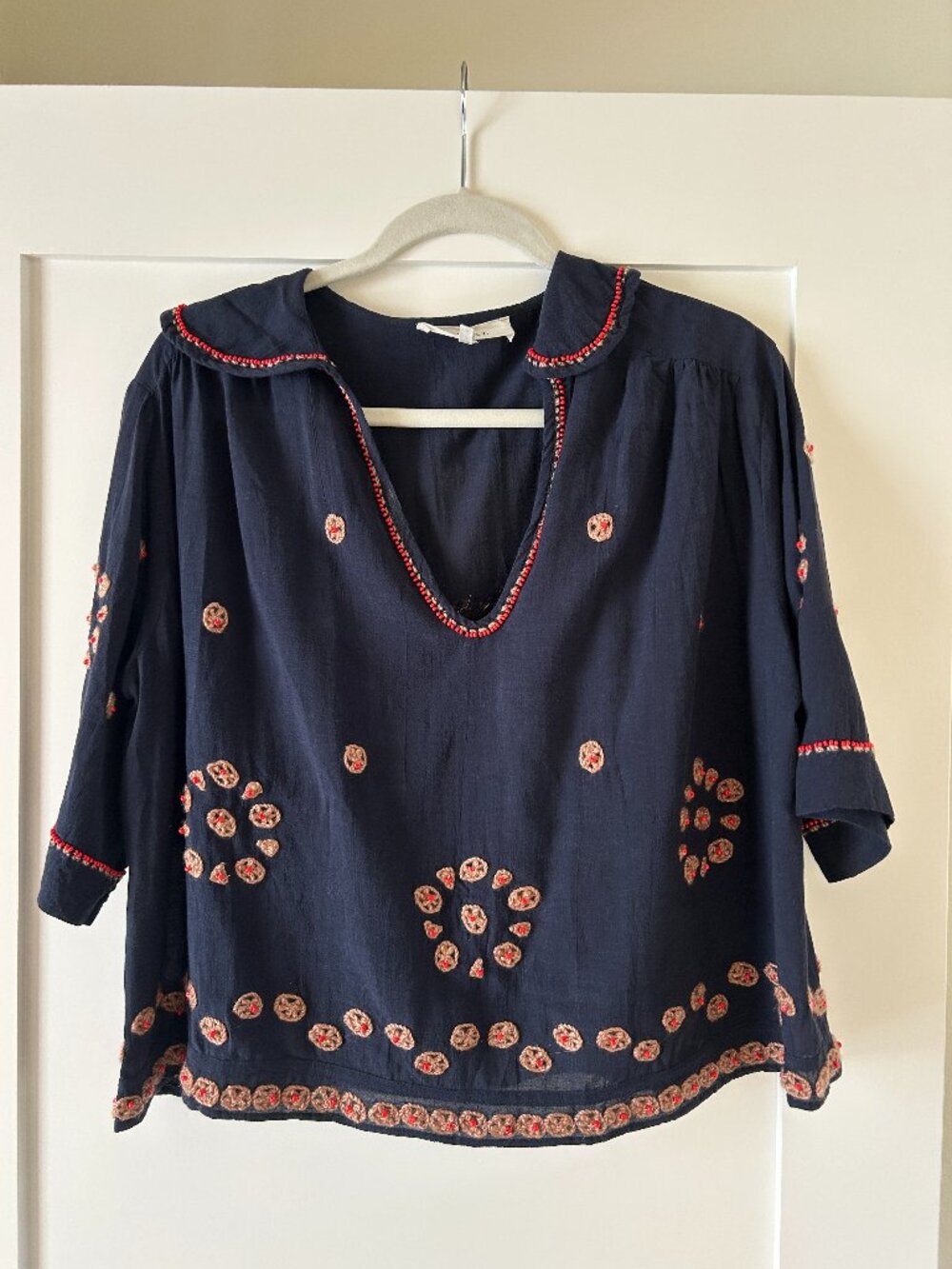 THE GREAT. beaded sailor top - Picture 2 of 7